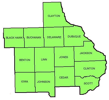 District 6 county map